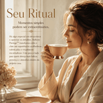 Bellavie Prestige™ | Xícara Premium Inspirada nos Cafés Europeus com Acabamento Dourado Elegante