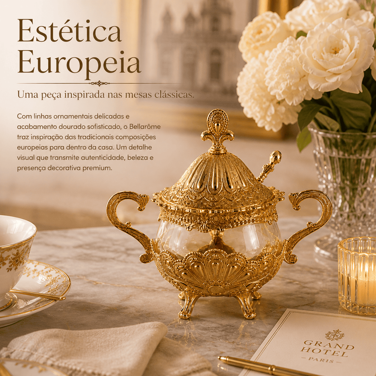 Bellarôme™ — Detalhes que acolhem com elegância.