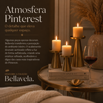Conjunto Castiçal Nórdico 3 pçs | Bellavela