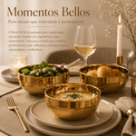 Bowl D’Or™ Elegância silenciosa para mesas que acolhem.
