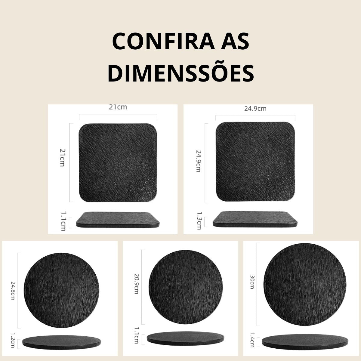 Belluno Nero Collection™ | Minimalismo, Textura & Sofisticação
