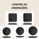 Belluno Nero Collection™ | Minimalismo, Textura & Sofisticação